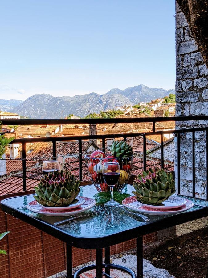 Best View! Rooftop With Garden - Old Town Nr404 Kotor Exterior foto