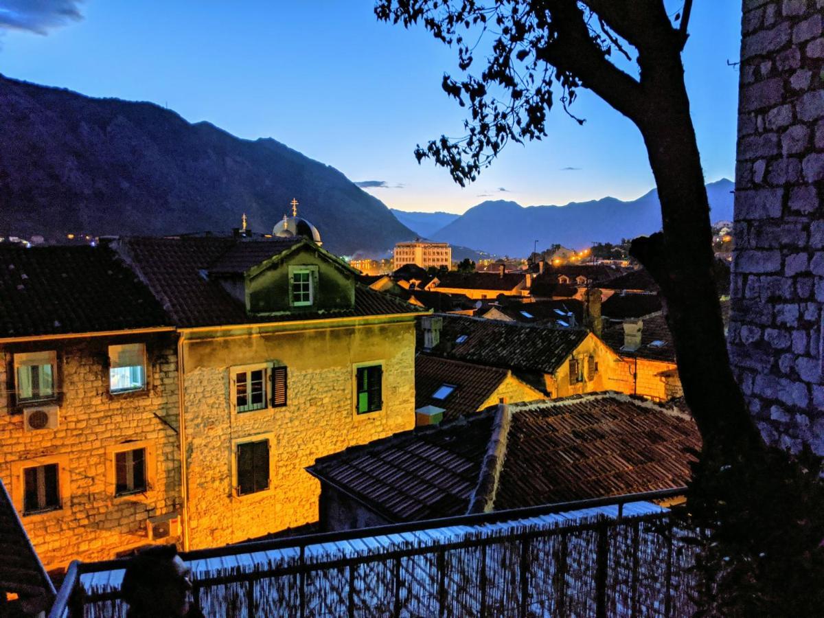 Best View! Rooftop With Garden - Old Town Nr404 Kotor Exterior foto
